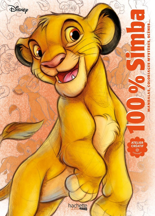 Front cover of Atelier créatif : 100 % Simba
