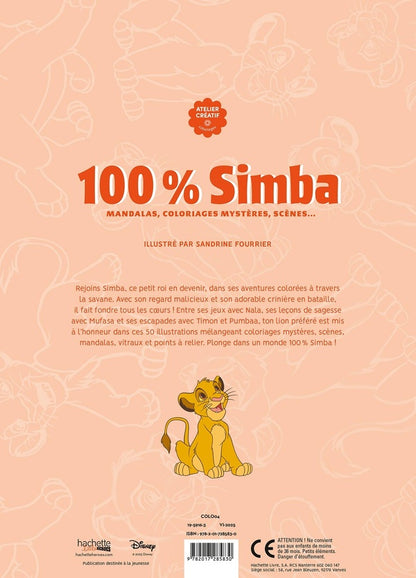 Back cover of Atelier créatif : 100 % Simba