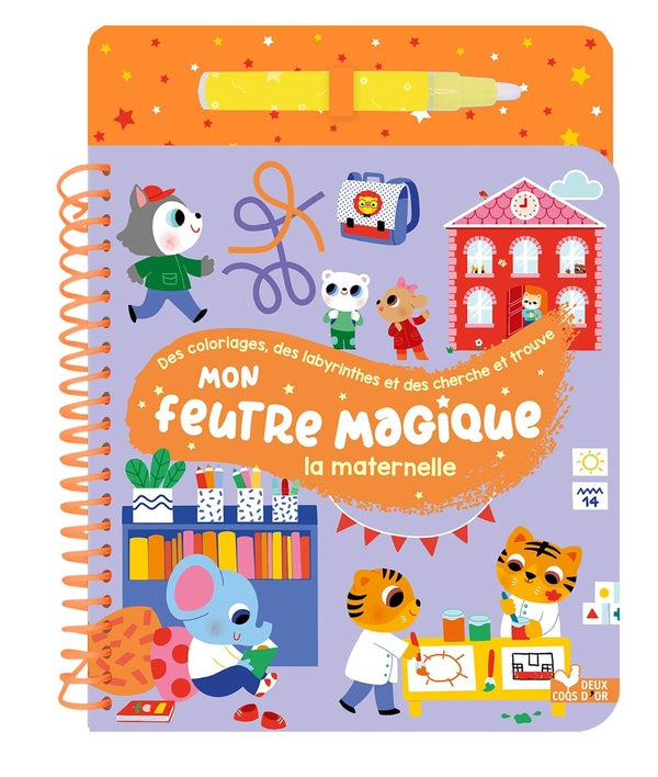 Front cover of Mon feutre magique : La maternelle