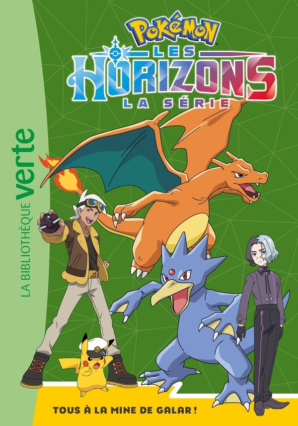 Front cover of Pokémon - Les Horizons Tome 9 : Tous à la mine de Galar !