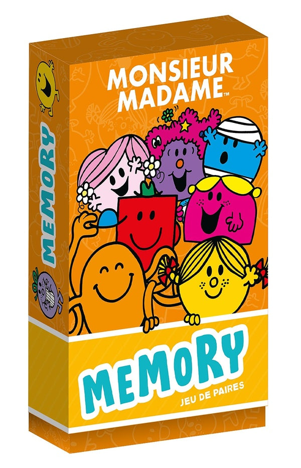 Front cover of Les Monsieur Madame : Memory : Jeu de paires