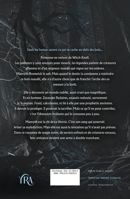 Back cover of The eating woods Tome 1 : Anathema                     (Réservé à un public averti)