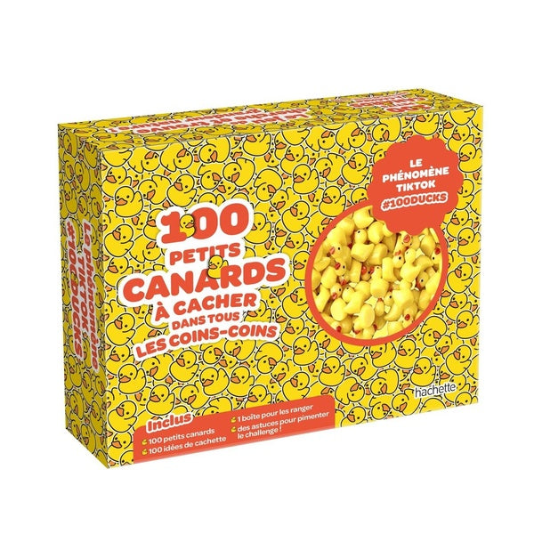 Front cover of 100 petits canards : à cacher dans tous les coins-coins
