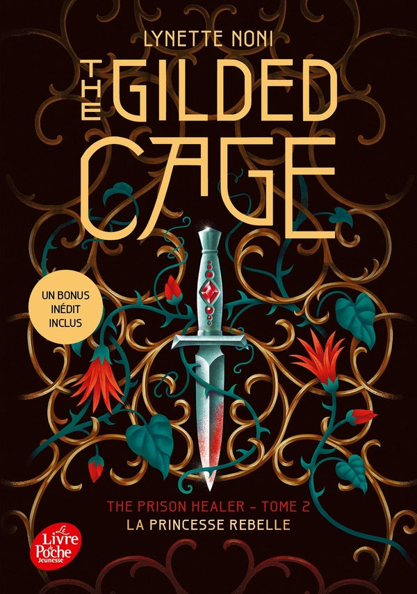 Front cover of The prison healer Tome 2 : The Gilded Cage : La princesse rebelle