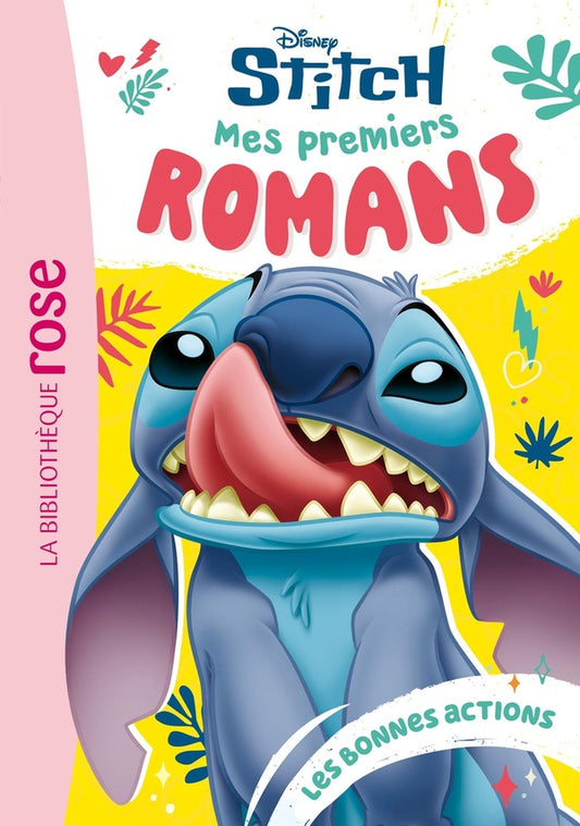 Front cover of Mes premiers romans Stitch Tome 2 : Les bonnes actions