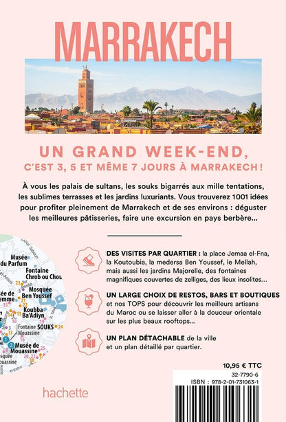 Back cover of Un grand week-end : Marrakech (édition 2025/2026)