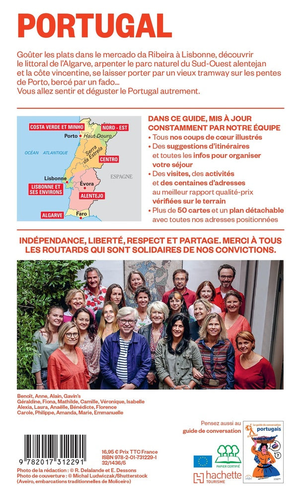 Back cover of Guide du Routard : Portugal (édition 2025/2026)