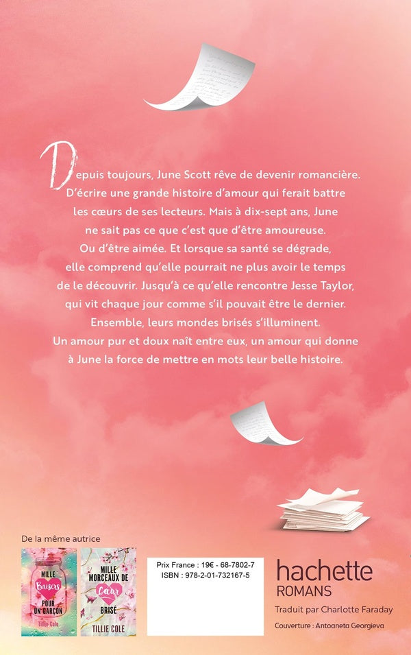 Back cover of Écris notre histoire