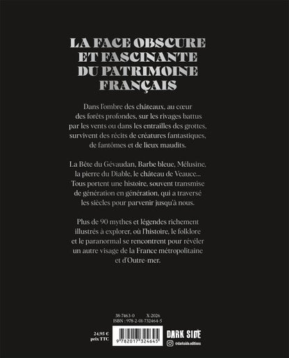 Back cover of Noctuaire : Aux frontières du paranormal : tour de france des mythes et légendes