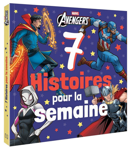 Front cover of 7 histoires pour la semaine : Avengers