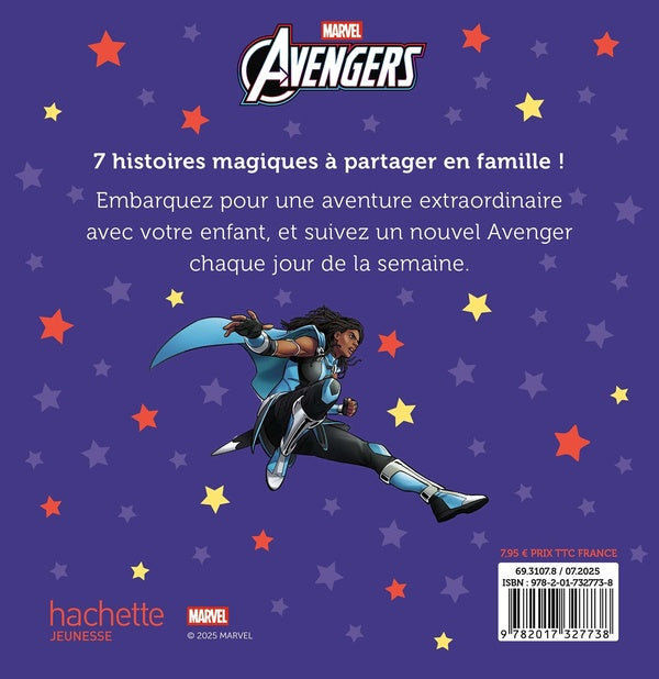 Back cover of 7 histoires pour la semaine : Avengers