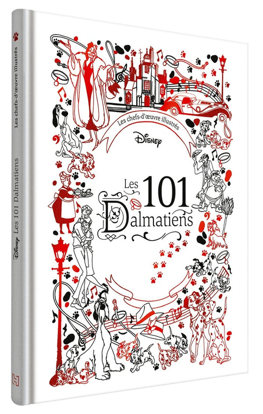 Front cover of Les 101 Dalmatiens