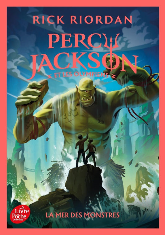 Front cover of Percy Jackson Tome 2 : La mer des monstres