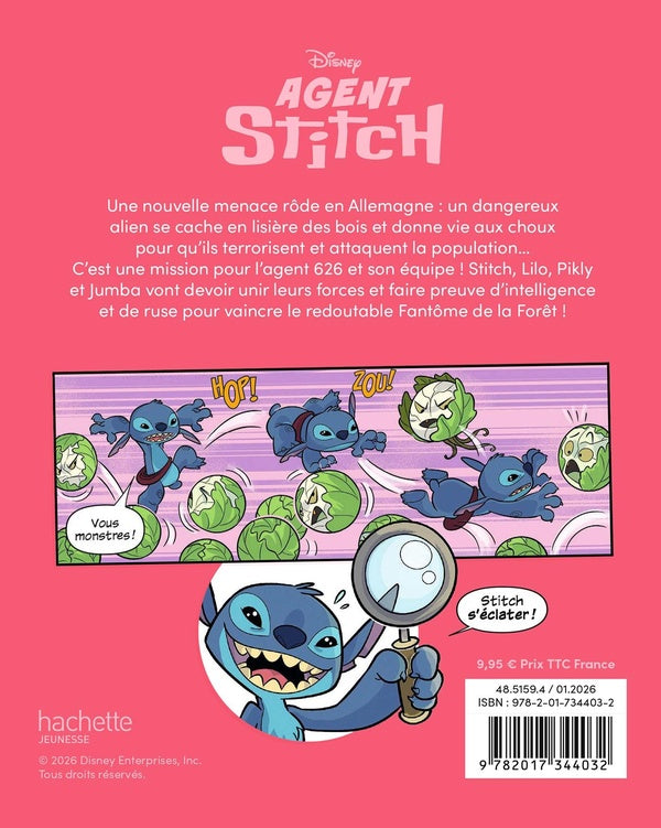 Back cover of Agent Stitch Tome 2 : Un duo de choc