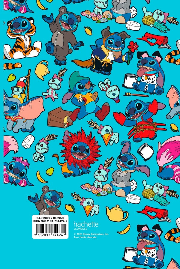 Back cover of Stitch : Agenda (édition 2026/2027)