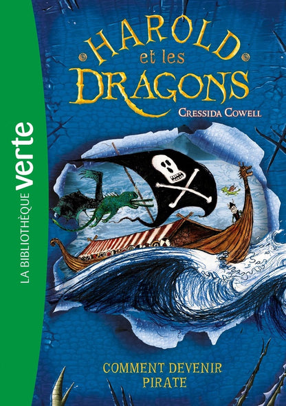 Front cover of Harold et les dragons Tome 2 : Comment devenir pirate