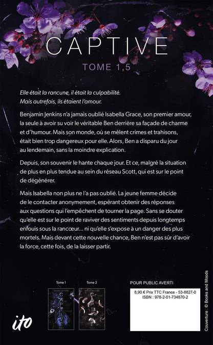 Back cover of Captive Tome 1.5 : Perfectly Wrong