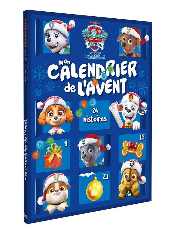 Front cover of La Pat'Patrouille : Mon calendrier de l'Avent : 24 histoires (édition 2025)