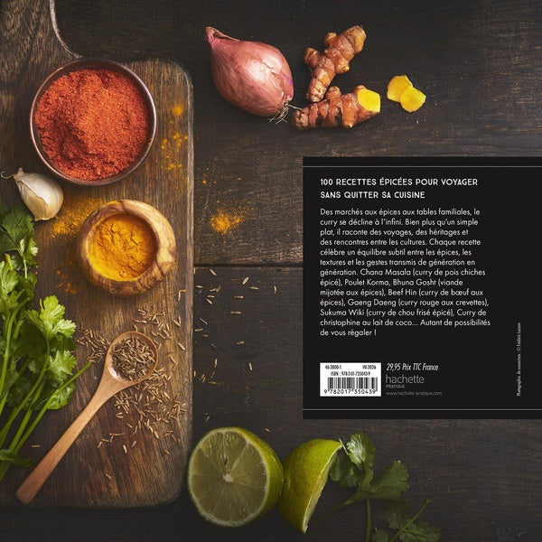 Back cover of Curry du monde : 100 recettes parfumées et généreuses
