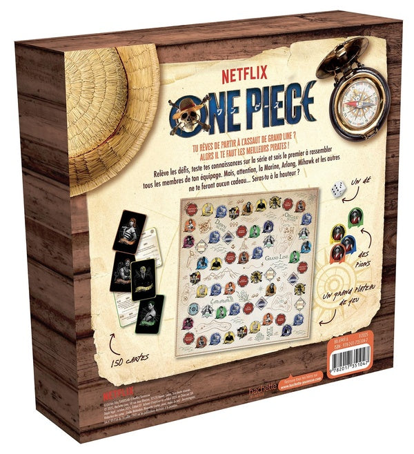 Back cover of One Piece : Le Jeu : L'équipage du chapeau de paille