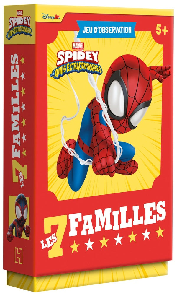 Front cover of Marvel Spidey et ses amis extraordinaires : Les 7 familles : Jeu d'observation