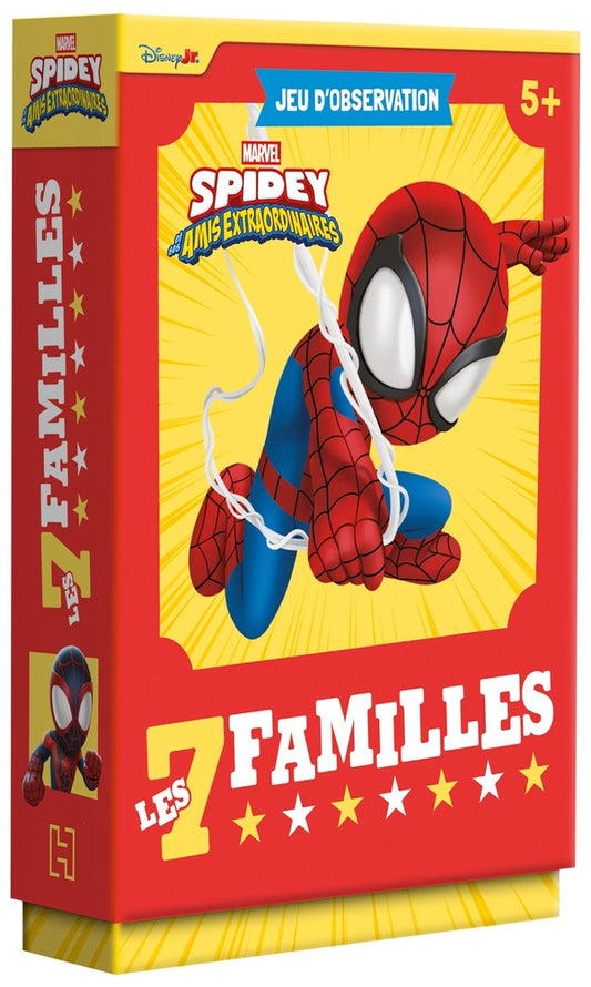 Front cover of Marvel Spidey et ses amis extraordinaires : Les 7 familles : Jeu d'observation
