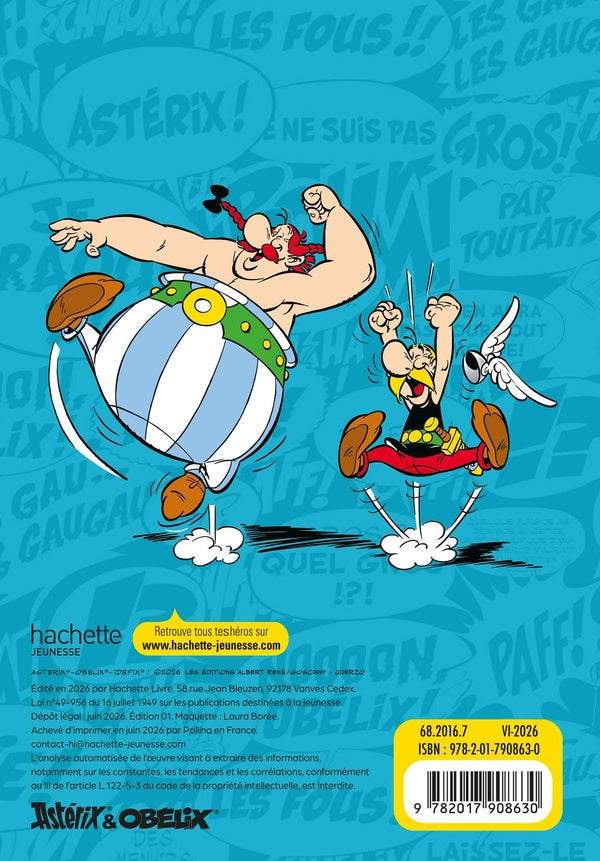 Back cover of Astérix : Agenda (édition 2026/2027)