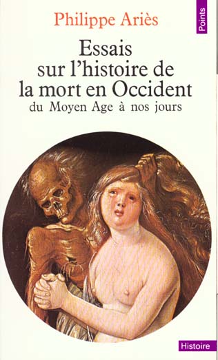 Front cover of Essais sur l'histoire de la mort en occident . du moyen age a nos jours