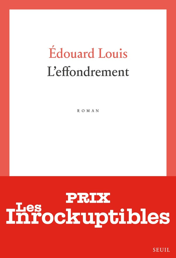 Front cover of L'effondrement