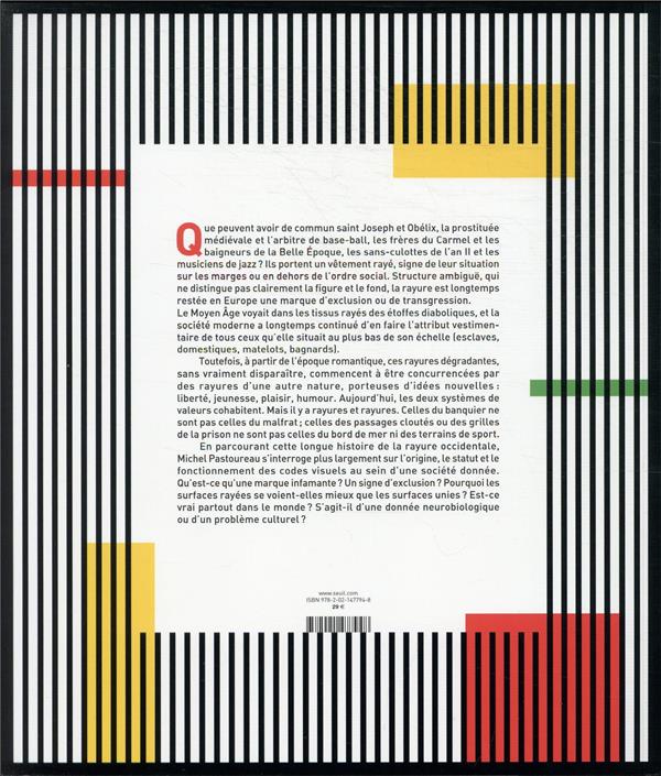 Back cover of Rayures ; une histoire culturelle