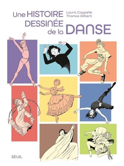 Front cover of Une histoire dessinée de la danse
