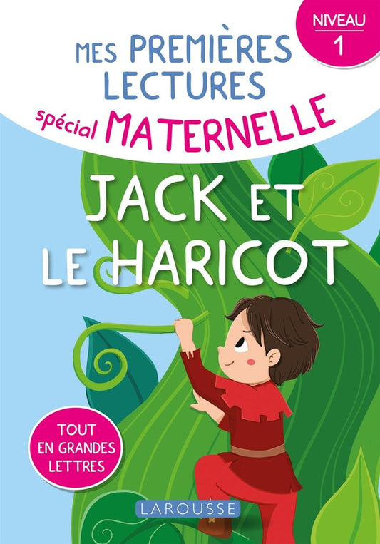 Front cover of Mes premières lectures spécial maternelle ; Jack et le haricot