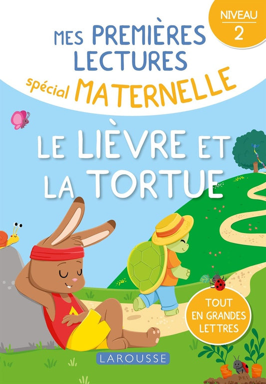 Front cover of Mes premières lectures spécial maternelle : le lièvre et la tortue