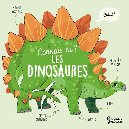Front cover of Connais-tu ? Les dinosaures