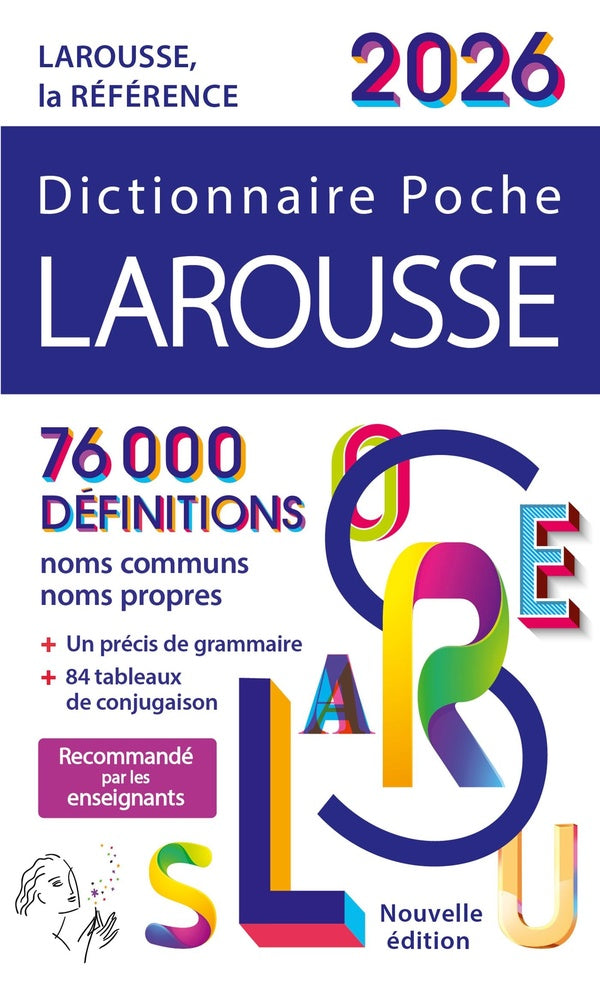 Front cover of Dictionnaire Poche Larousse (édition 2026)