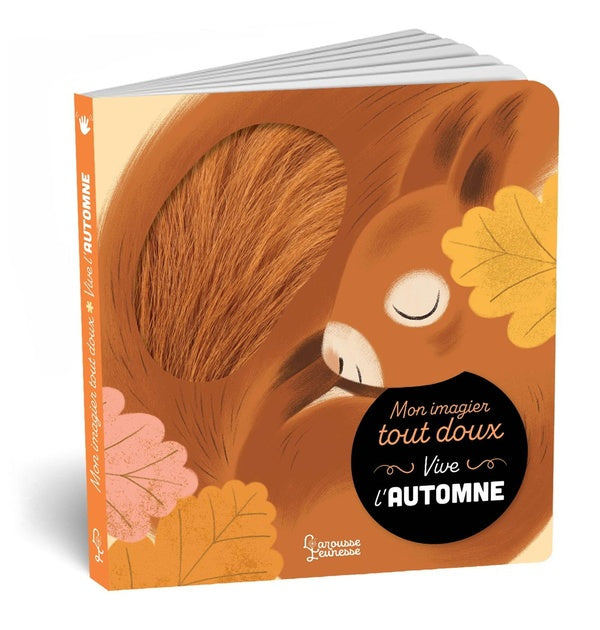 Front cover of Mon imagier tout doux : Vive l'Automne