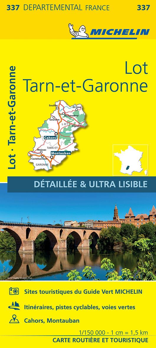 Front cover of Lot ; Tarn-et-Garonne                     (1 / 150 000)