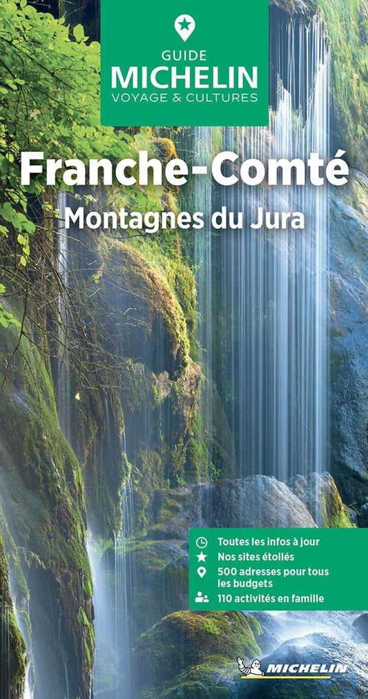 Front cover of Le guide vert : Franche-Comté : Montagnes du Jura (édition 2025)