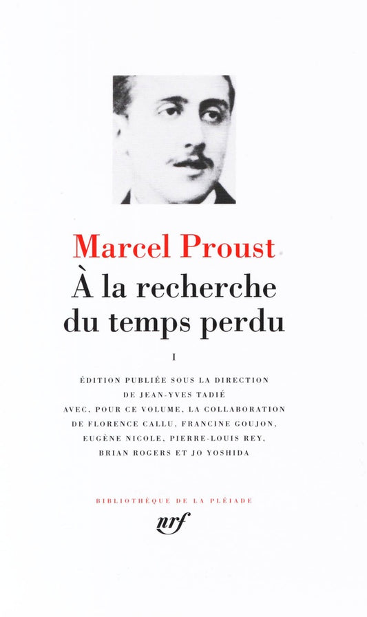 Front cover of à la recherche du temps perdu Tome 1                     (édition Jean-Yves Tadié)