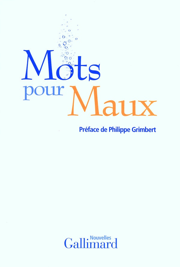 Front cover of Mots pour maux                     (PREFACE DE PHILIPPE GRIMBERT)