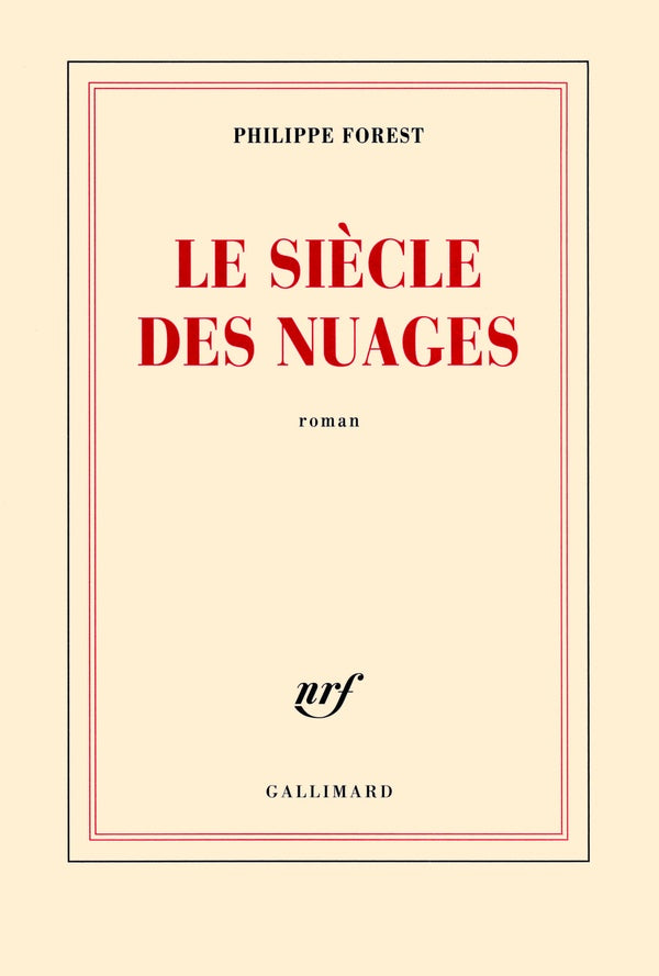 Front cover of Le siècle des nuages