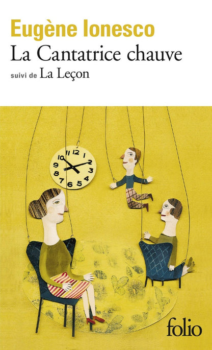 Front cover of La cantatrice chauve ; la leçon