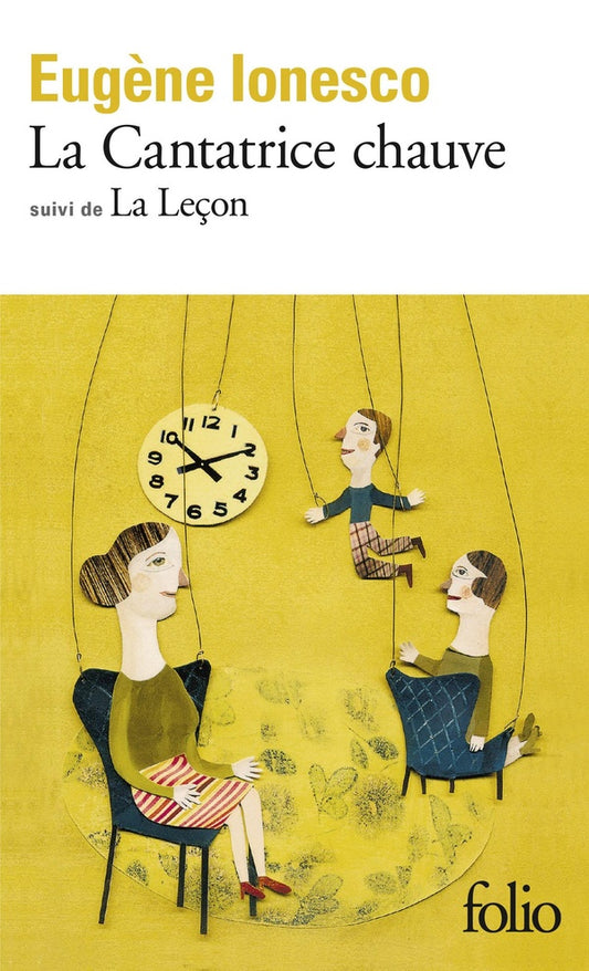 Front cover of La cantatrice chauve ; la leçon