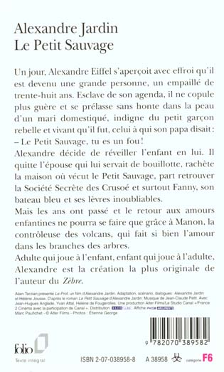 Back cover of Le petit sauvage