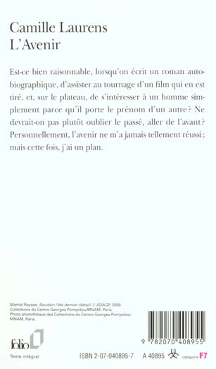 Back cover of L'avenir