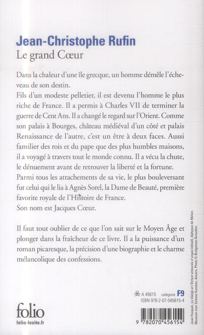 Back cover of Le grand Coeur