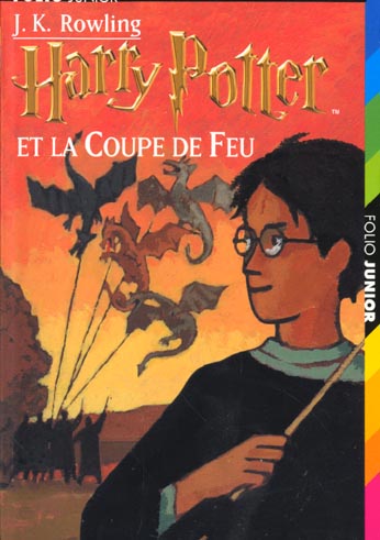 Front cover of Harry Potter Tome 4 : Harry Potter et la coupe de feu