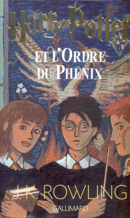 Front cover of Harry Potter Tome 5 : Harry Potter et l'ordre du phénix