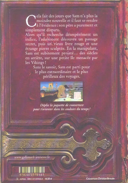 Back cover of Le livre du temps Tome 1 : la pierre sculptée