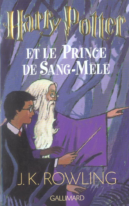 Front cover of Harry Potter Tome 6 : Harry Potter et le Prince de Sang-Mêlé